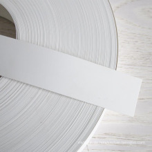 Go-G9-Reis Weiß glattes Plastikkantenklebeband dekorative PVC-Kanten Banding Tape 1mm*48 mm